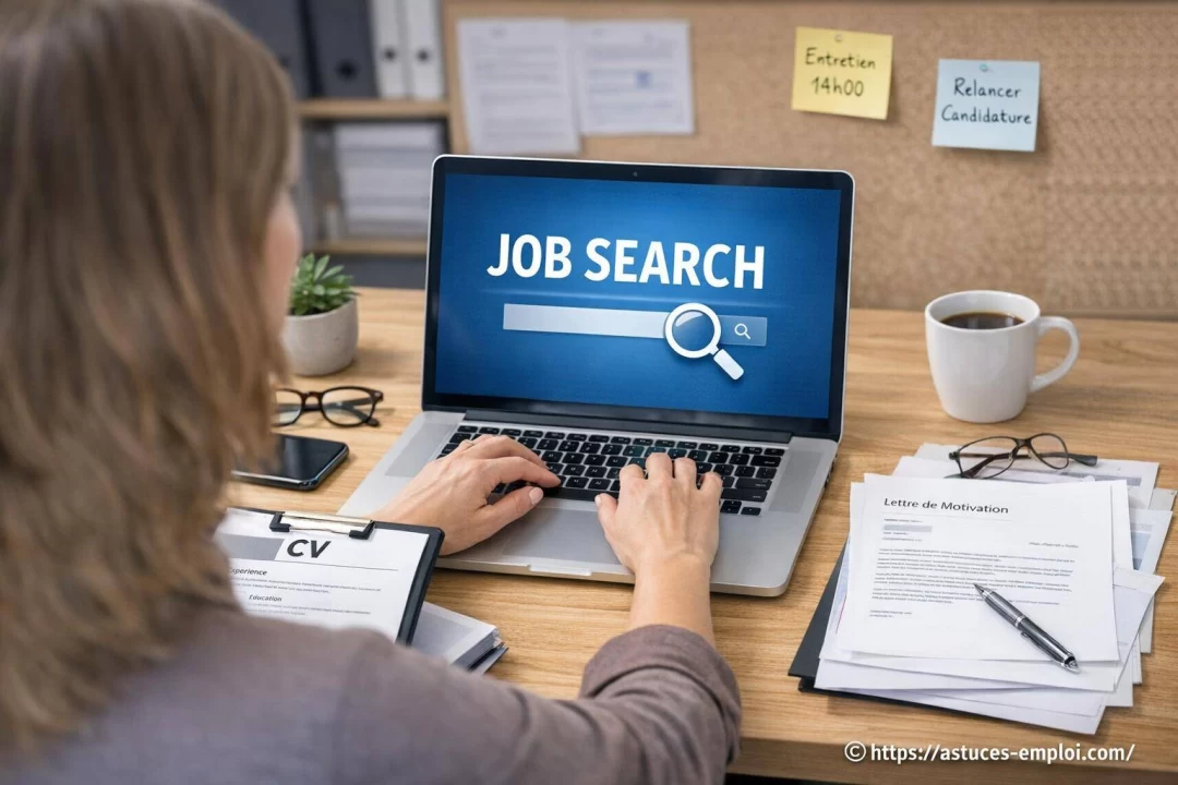 Recherche d’emploi : méthode, plateformes et organisation