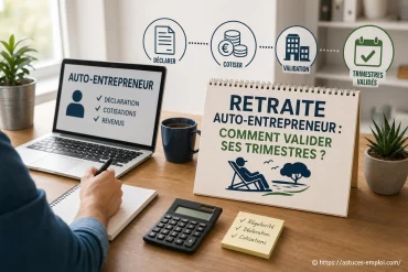 Retraite auto-entrepreneur : comment valider ses trimestres ?