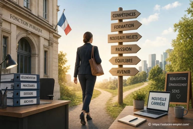 Reconversion professionnelle pour les fonctionnaires : comment réussir son changement de carrière ?