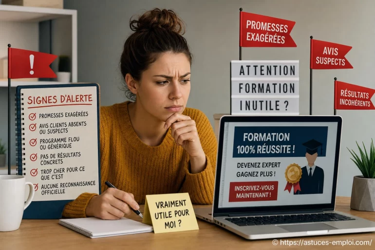 Formation inutile : quels signes repérer avant de s’inscrire ?