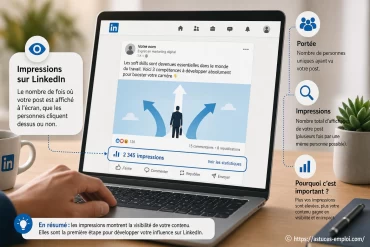 C’est quoi les impressions de post sur LinkedIn et pourquoi c’est important ?