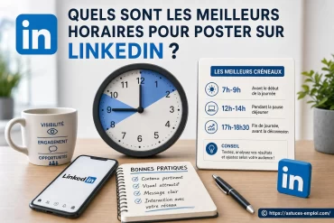 Quels sont les meilleurs horaires pour poster sur LinkedIn ?