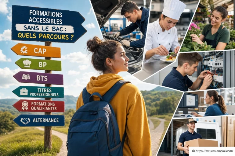 Formations accessibles sans le bac : quels parcours choisir ?
