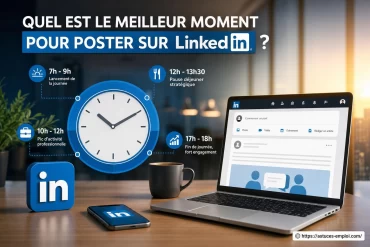 Quel est le meilleur moment pour poster sur LinkedIn ?