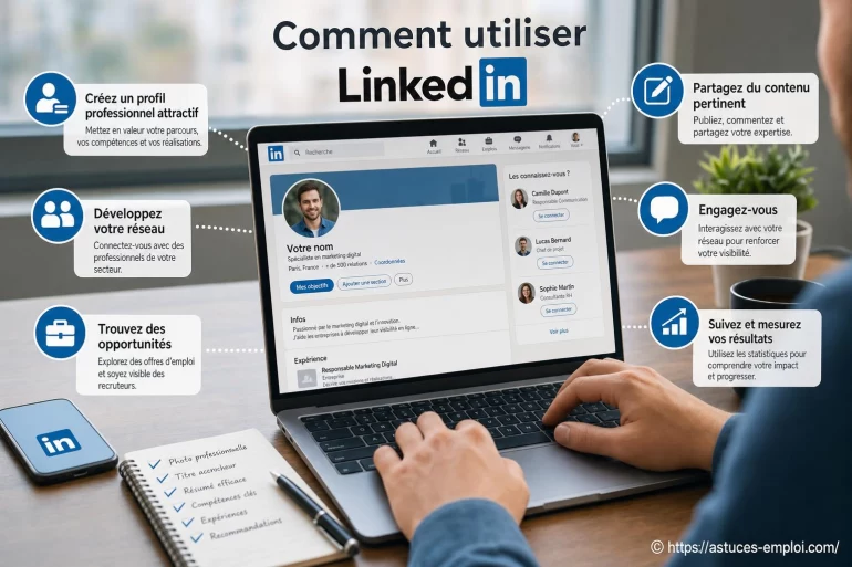 Comment utiliser linkedin pour booster votre carrière et votre réseau ?