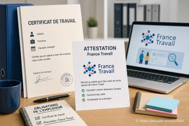 Certificat de travail et attestation France Travail : quelles sont les obligations de l’employeur ?