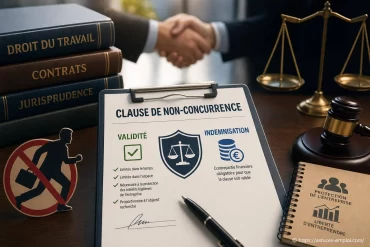 Clause de non-concurrence : validité et indemnisation, les règles à connaître