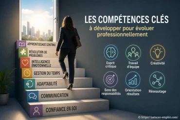 Les compétences clés à développer pour évoluer professionnellement