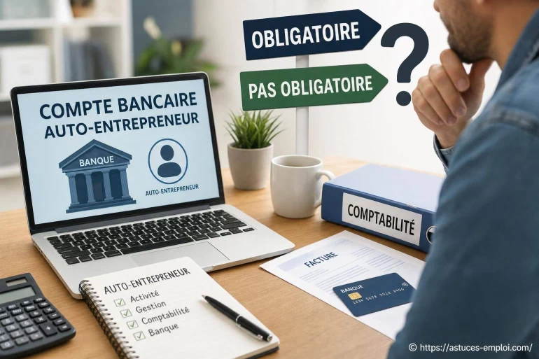 Compte bancaire auto-entrepreneur : est-ce obligatoire ?