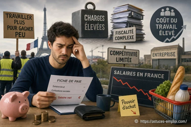 Pourquoi les salaires sont-ils bas en France ?