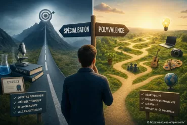 Faut-il privilégier la spécialisation ou la polyvalence pour évoluer ?