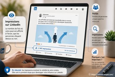 C’est quoi les impressions de post sur LinkedIn et pourquoi c’est important ?
