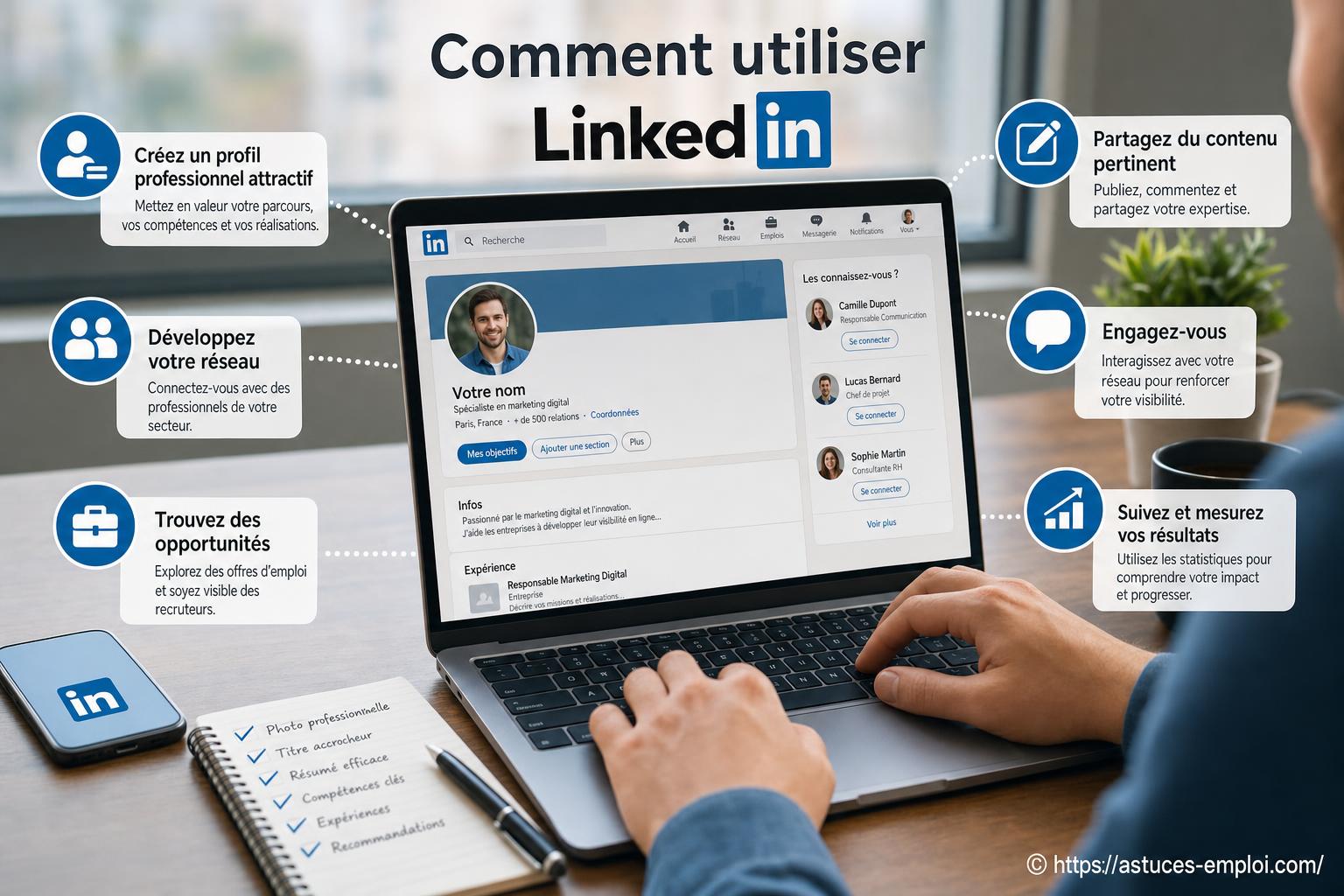 Comment utiliser linkedin pour booster votre carrière et votre réseau ?